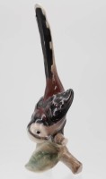 Auktion 347<br>kl. Vogelfigur, Goebel, polychr. Bemalung, H-13cm.