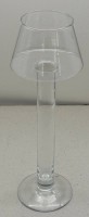 Auktion 373 / Los 10014 <br>hohe Hyazinthen-Vase, H-36 cm