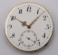 Auktion 373<br>Taschenuhrwerk &auml;lter ,