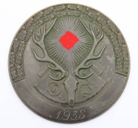 Auktion 373 / Los 7011 <br>Schie&szlig;auszeichnung des Reichsbundes deutsche J&auml;gerschaft 