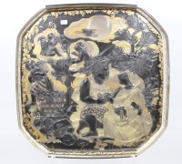 Auktion 373 / Los 10021 <br>Wandteller aus der Serie "Gleichnisse in Glas" von Rosenthal, entworfen von Bj&ouml;rn Wiinblad