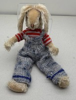 Auktion 373 / Los 12043 <br>gr. Steiff Hase "Lulac" ohne ID, H-36 cm