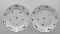 Auktion 373<br>2x Essteller Hutschenreuther ,,Mirabell ''