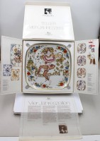 Auktion 373<br>Hutschenreuther Teller ,, Die Vier Jahreszeiten '' davon ,,Herbst'' in OVP