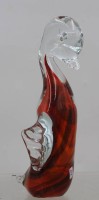 Auktion 373 / Los 10024 <br>Eine Glas-Ente Rot-Klar ,