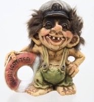 Auktion 373 / Los 15050 <br>Troll von Ny-Form ,, Kapit&auml;n Hurtigruten ''