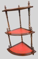 Auktion 373 / Los 14007 <br>kl. Regal, H-74 cm, B-28 cm