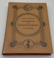 Auktion 373 / Los 3015 <br>Handbuch der Kunstgeschichte, 1907, guter Zusatnd