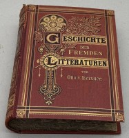 Auktion 373 / Los 3016 <br>"Geschichte der fremden Literaturen" um 1900, guter Zustand