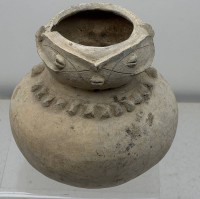 Auktion 373 / Los 9043 <br>pr&auml;kolumbianischer Krug/Vase, Alter, H-16 cm,  D-16 cm