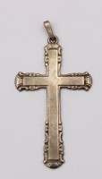 Auktion 373<br>H&uuml;bsches 835 Silberkreuz schlicht gehalten .