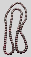 Auktion 373<br>Amethyst? Halskette, L-80 cm, endlos, ca. 90 gr