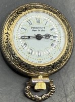 Auktion 373<br>mechan. DAU  "Prefect"Super de Luxe, Werk l&auml;uft, D-3,5 cm