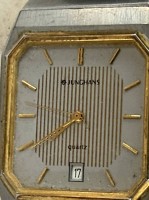 Auktion 373 / Los 2110 <br>Junghans Quartz DAU/Unisex in orig. Schachtel, gut erhalten, aber Glas fehlt, Werk nicht gepr&uuml;ft