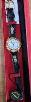 Auktion 373<br>Michel JORDI Geneva 1991 Swiss Quartz Armbanduhr 37mm , Eta Werk, in orig. Schachtel, neuwertig, Werk nicht gepr&uuml;ft