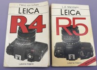 Auktion 373 / Los 14505 <br>2 Sachb&uuml;cher "Leica R4" und "Leica R5", PP