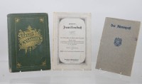 Auktion 373<br>2x Stammb&uuml;cher sowie 1x Ahnenpass