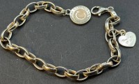 Auktion 373<br>Silber-925- Armband "Thomas Sabo" mit kl. Love Anh&auml;nger, 14,91 gr