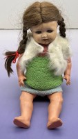 Auktion 373 / Los 12091 <br>Tortulon Puppe "MVR", Schlafaugen, H-44 cm