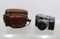 Auktion 373 / Los 14511 <br>Agfa Optima, 60/70er Jahre, Bereitschaftstasche, optisch gut erhalten, Funktion nicht gep&uuml;rft