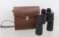 Auktion 373 / Los 14515 <br>Hanseatic 16x50 Fernglas, in Tasche, Optik klar