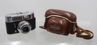 Auktion 373 / Los 14517 <br>Voigtl&auml;nder Vito Automatic I Kamera, Bereitschschaftstasche, Funktion nicht gepr&uuml;ft