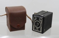 Auktion 373 / Los 14518 <br>Agfa Synchro Box , Bereitschaftstasche, 50er Jahre, Funktion nicht gepr&uuml;ft