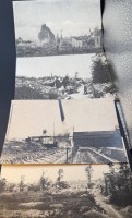 Auktion 373<br>12x ungelaufene Postkarten, Ruinen etc aus dem 1.Weltkrieg, wohl Flandern?, dat. 1917