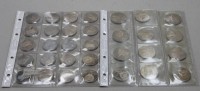 Auktion 373<br>24x Rubel-M&uuml;nzen, wohl 80/90er Jahre, 5, 3 und 1 Rubel