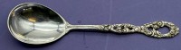 Auktion 373 / Los 11046 <br>Sahnel&ouml;ffel, Silber-800-, L-13 cm, 21 gr