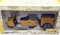 Auktion 373<br>Schuco Roller mit Anh&auml;nger, Deutsche Post Edition, 1:10, neu in OVP