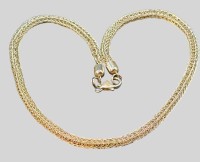 Auktion 373<br>Silber-925- Fuchsschwanz Kette, L-40 cm, 10,24 gr
