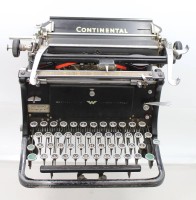 Auktion 374<br>antike Continental Schreibmaschine, ca. H-23cm B-39cm T-37cm
