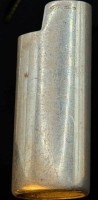 Auktion 374<br>Silem's BIC Silberh&uuml;lle -925- mit Kreuz, Gebrauchsspuren, H-6 cm, 16,08 gr.