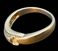 Auktion 374<br>Silberring-925- mit klaren Stein, RG 57, 3,29 gr.