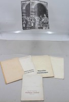 Auktion 374<br>6x div. Programmhefte aus der Zeit des 3. Reiches, u.a. Stadttheater Augsburg etc.