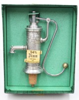 Auktion 374<br>SKS Schnapspumpe, Zinn, ca. L-17cm