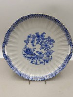 Auktion 374 / Los 8010 <br>Kuchenteller "Rosslau" China blau, D-25,5 cm