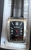 Auktion 374<br>ERIC CHEVILLAND Herren Uhr, Solar, Lederband, neu und ungetragen in OVP