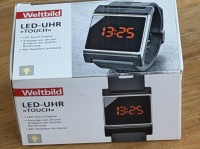 Auktion 374<br>Weltbild Led Werbearmbanduhr "Touch" in OVP, neu