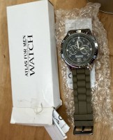 Auktion 374<br>Quartz HAU-Chronograph, Atlas for Men, neu in OVP