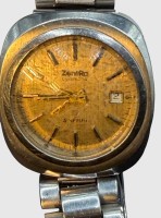 Auktion 374<br>mechan. HAU "Zentra Safari" automatic, Glas zerkratzt, Werk steht