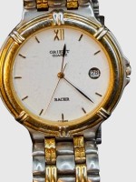 Auktion 374<br>Quartz Unisex Armbanduhr "Orient" Racer mit Datum, Stahl Gold, Werk nicht gepr&uuml;ft