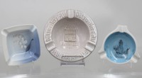Auktion 374<br>3x div. Ascher, 1x Bing &amp; Gr&ouml;ndahl, Gr&ouml;&szlig;ter D-16cm