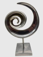 Auktion 374<br>Dekofigur aus Aluminium, H-46 cm, D-31 cm