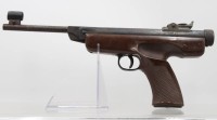 Auktion 374<br>klassische Diana Modell 5 Knicklauf-Luftpistole, Altersspuren, L-40,5cm