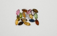 Auktion 374<br>Konvolut Multicolor Turmaline, ca. 4,3 Karat