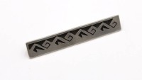 Auktion 374<br>925er Kravattenklammer, modernes Design, 9,5gr.