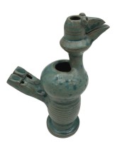 Auktion 374<br>Kunstkeramik Vogelpfeife "B&uuml;cking&amp;B&ouml;rnsen", H-13 cm