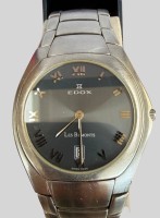 Auktion 374<br>Quartz HAU "Edox" Les Bemonts, neuwertig in orig. Box mit Papieren, Werk nicht gepr&uuml;ft, Swiss Made